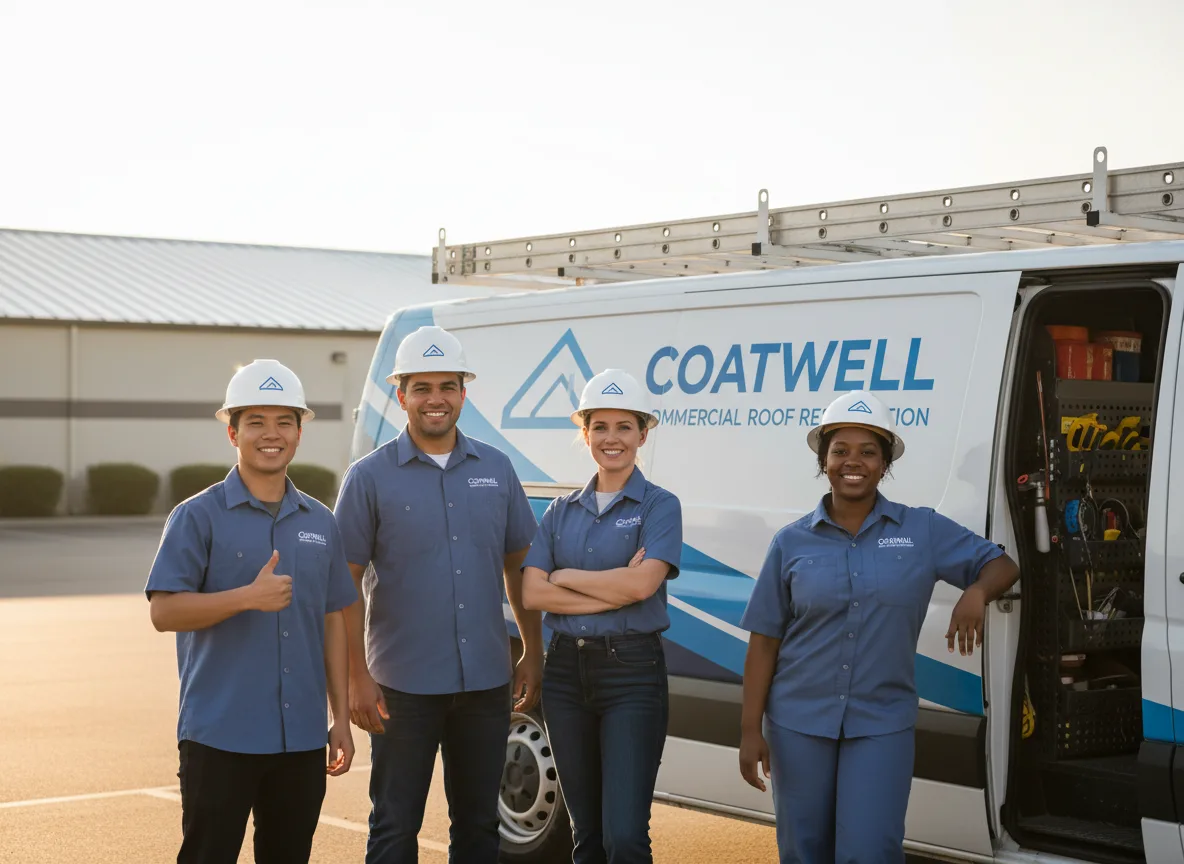 Commercial roof coating company in New Holland, SD